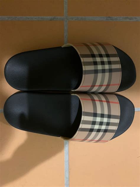 burberry slippers womens|Burberry slippers price.